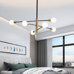 Modern Nordic Black Chandeliers LED Not Included Bulbs Home  Lighting  Indoor Fixtures 2021