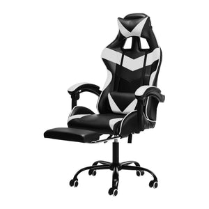 Open image in slideshow, Leather Office Gaming Chair Home Racing Chair WCG Gaming Ergonomic Computer Chair
