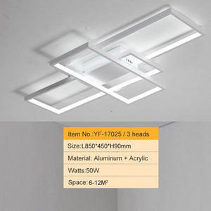 Open image in slideshow, NEO Gleam Black/White LED Ceiling Chandelier For Living Study Room Bedroom Aluminum Modern Led
